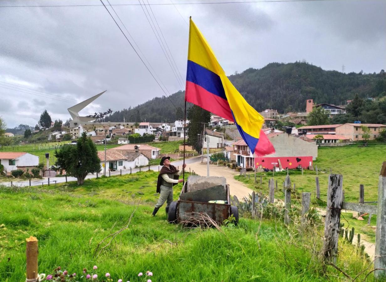 Cabanas & Glamping De Ruana Por Boyaca Paipa Exterior foto
